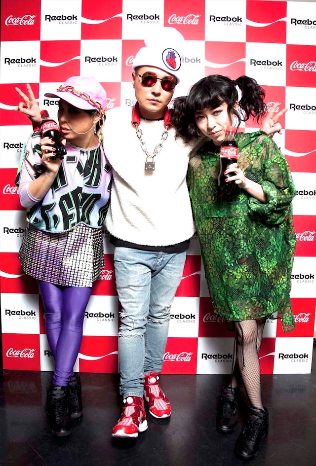 左からAI、VERBAL、加藤ミリヤ。