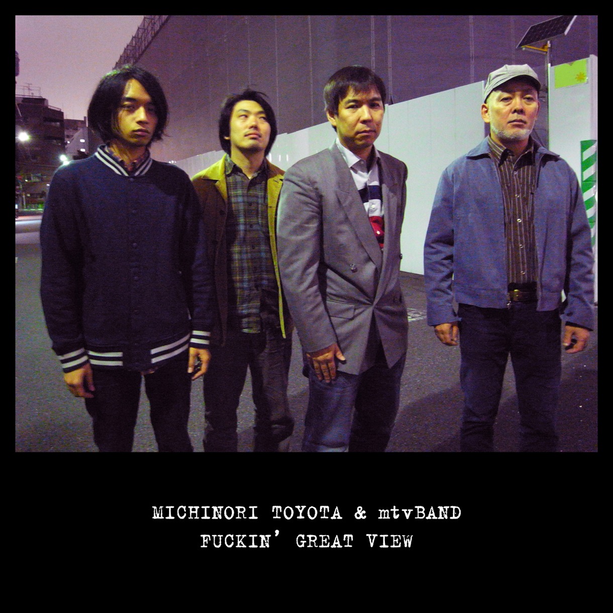豊田道倫 & mtvBAND「FUCKIN' GREAT VIEW」ジャケット