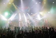 「がんばっぺいわき激音祭 『ベストバウト Vol.2』RHYMESTER vs SOIL&"PIMP"SESSIONS」の様子。