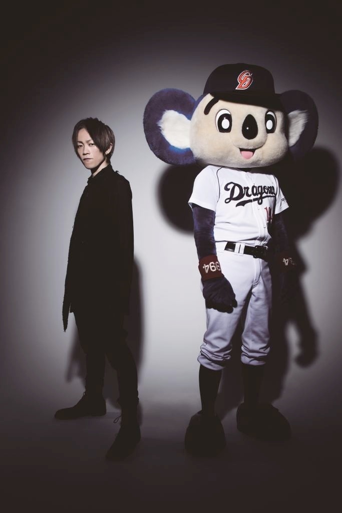 左がyukihiro、右がドアラ。