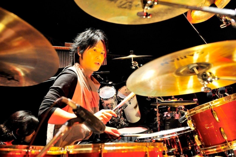 ゆうや（Dr）（撮影：今元秀明）