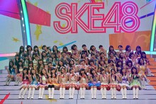SKE48のリハーサルの様子。