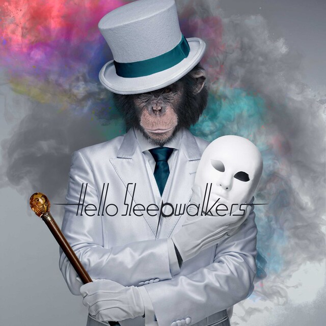 Hello Sleepwalkers「Masked Monkey Awakening」ジャケット