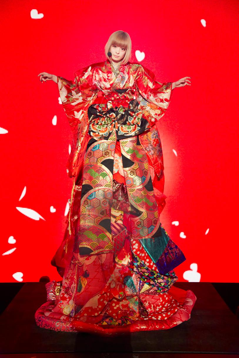 「第64回NHK紅白歌合戦」で着用するきゃりーぱみゅぱみゅの衣装イメージ。