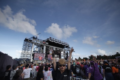 「氣志團万博2013 ～房総爆音梁山泊～」の様子。（撮影：SUSIE）