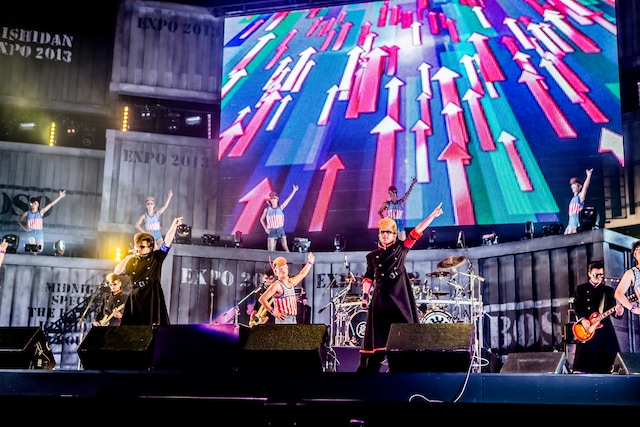 「氣志團万博2013 ～房総爆音梁山泊～」の様子。（撮影：青木カズロー）