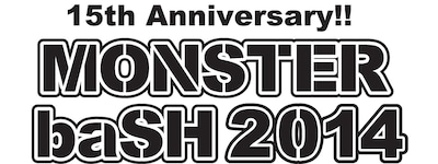 「MONSTER baSH 2014」ロゴ