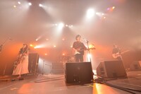 赤色のグリッター