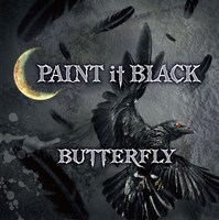 BUTTERFLY「PAINT it BLACK」ジャケット