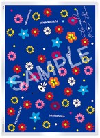 奥華子「冬花火」購入者特典のミニクリアファイル。