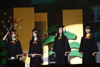 3Bjunior卒業証書授与式の様子。