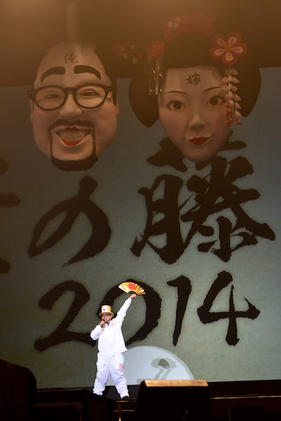 今回のイベントの主役と呼んで差し支えない、エビ中の“サブカル校長”こと藤井マネージャー。