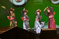 「3Bjunior Live Final “俺の藤井” 2014」にスペシャルユニットとして登場した「チーム東名阪」。左から大黒柚姫（チームしゃちほこ）、安本彩花（私立恵比寿中学）、真山りか（私立恵比寿中学）、堀くるみ（たこやきレインボー）。