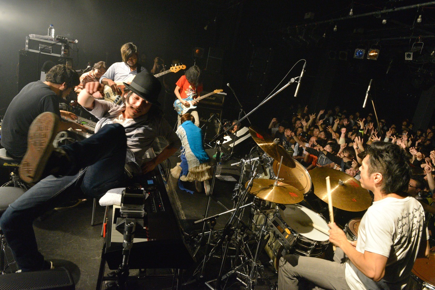 1月5日に東京・LIQUIDROOM ebisuにて行われた後藤まりこのワンマンライブの様子。