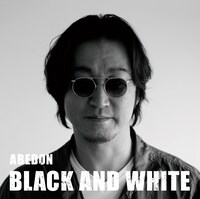 ABEDON「BLACK AND WHITE」SMALLER盤ジャケット