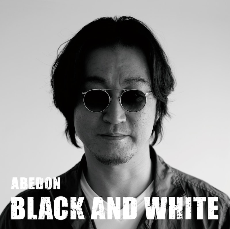 ABEDON「BLACK AND WHITE」SMALLER盤ジャケット
