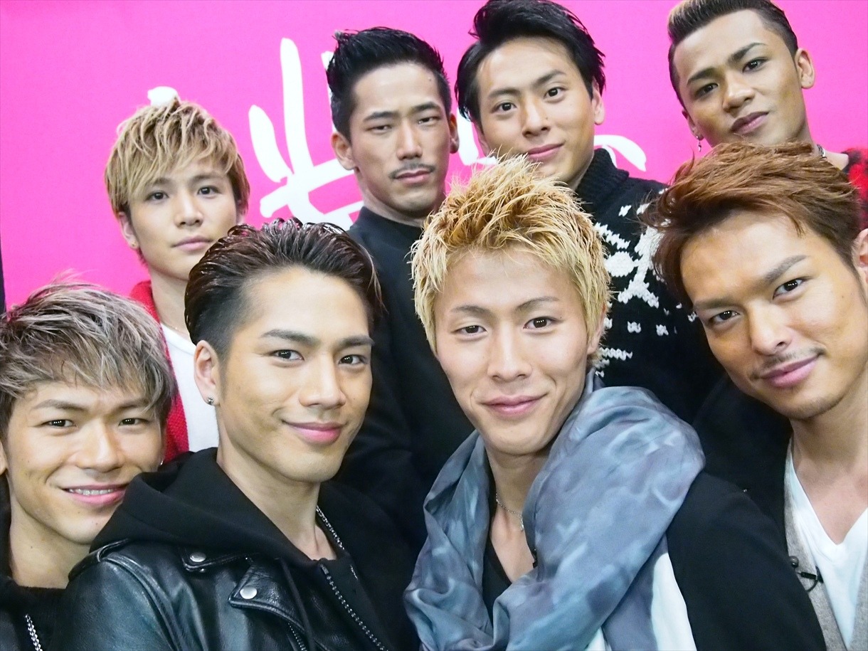 三代目 J Soul Brothersと柿谷曜一朗。