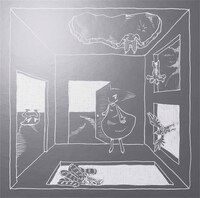 やくしまるえつこ「X次元へようこそ / 絶対ムッシュ制」ジャケット