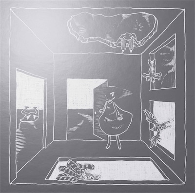 やくしまるえつこ「X次元へようこそ / 絶対ムッシュ制」ジャケット