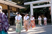 成人式の様子。