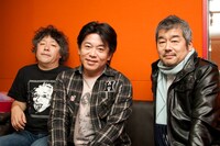 ハッカーズ。左から茂木健一郎、堀江貴文、金杉肇。