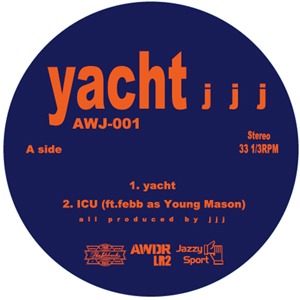 jjj「yacht」レーベル面