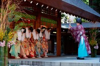 成人式の様子。