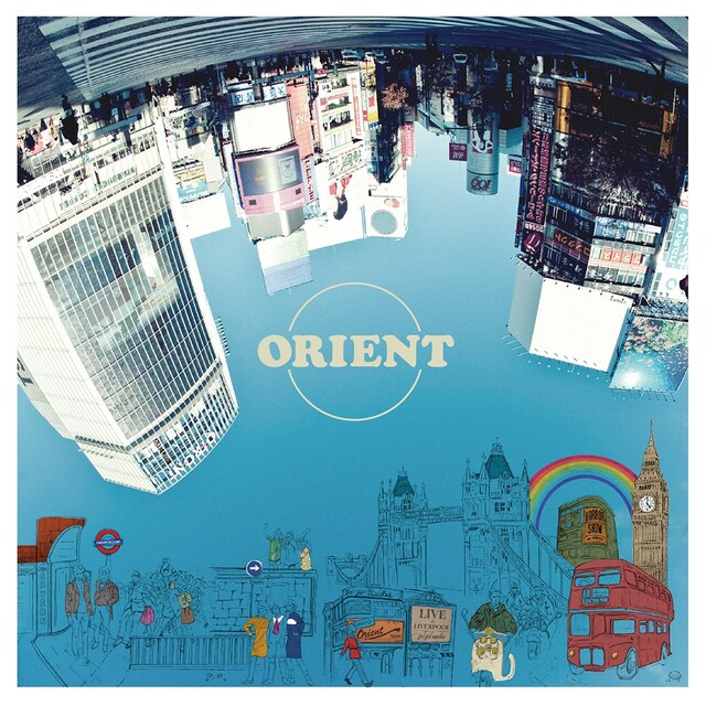 go!go!vanillas「オリエント / ホラーショー」ジャケット