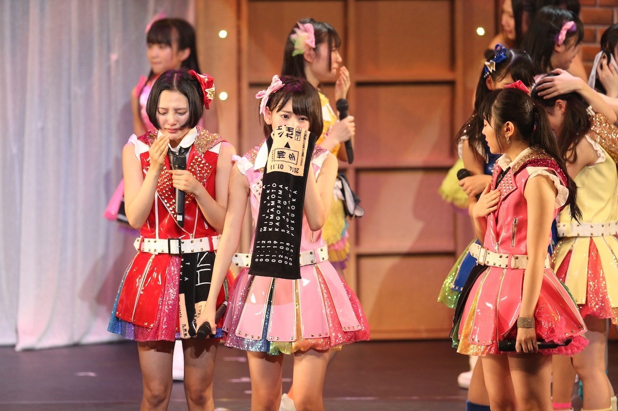 HKT48「HKT48九州7県ツアー～可愛い子には旅をさせよ～」初日公演の様子。 (c)AKS