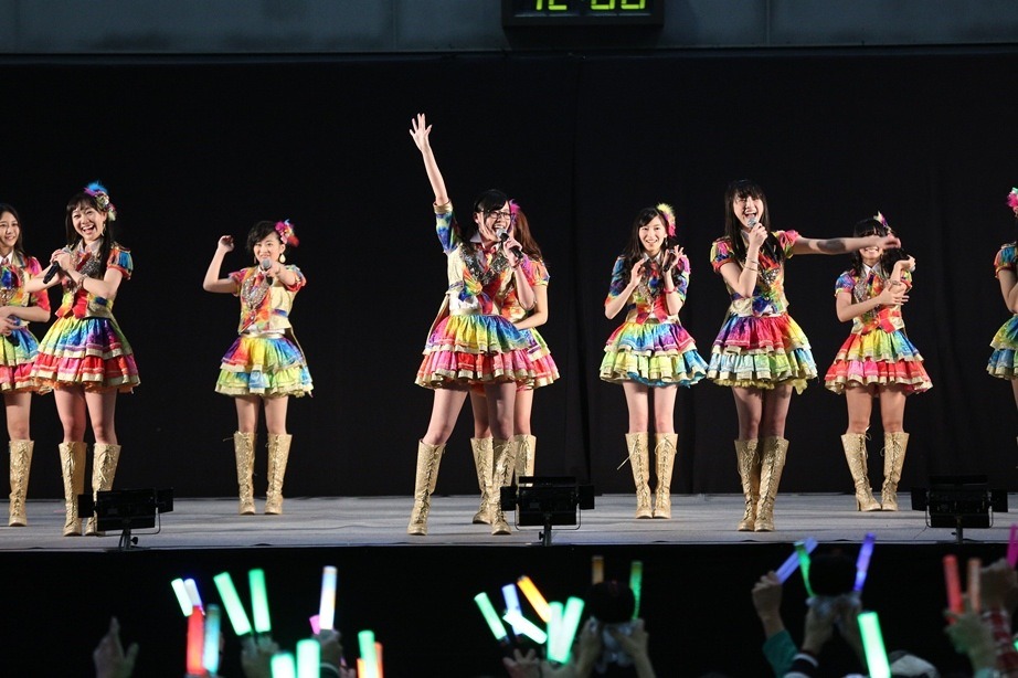 1月11日に愛知・ポートメッセなごやで開催されたSKE48「賛成カワイイ！」発売記念全国握手会の様子。