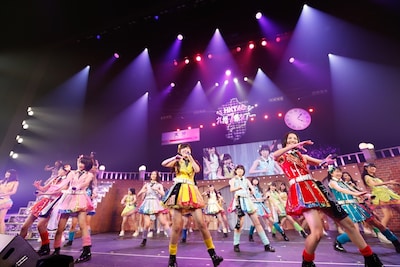 HKT48「HKT48九州7県ツアー～可愛い子には旅をさせよ～」初日公演の様子。 (c)AKS