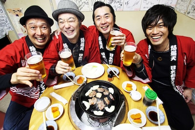 怒髪天。右から2番目が増子直純。