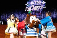 HKT48「HKT48九州7県ツアー～可愛い子には旅をさせよ～」宮崎公演の様子。 (C)AKS