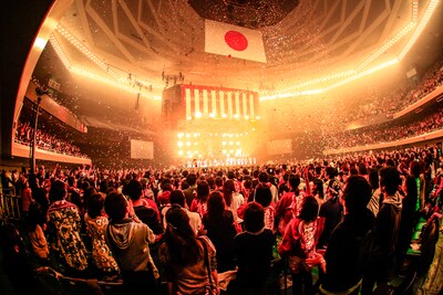 「怒髪天結成30周年記念日本武道館公演“ほんと、どうもね。”」の様子。