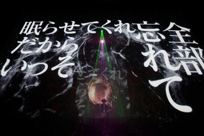 amazarashi「amazarashi LIVE TOUR 2014『あんたへ』」Zepp Tokyo公演の様子。