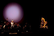 椎名林檎「椎名林檎十五周年 党大会 平成二十五年神山町大会」の様子。（撮影：荒井俊哉）