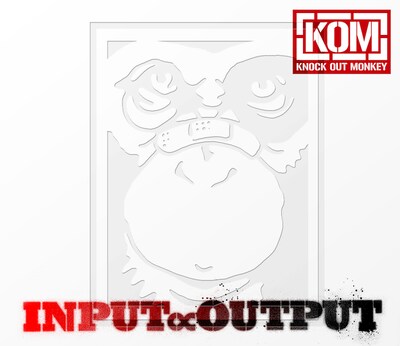 KNOCK OUT MONKEY「INPUT ∝ OUTPUT」ジャケット