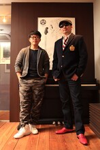 左からさかいゆう、横山剣。