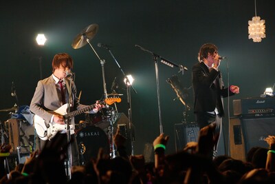 「Welcome![Champagne]LIVE」ライブの様子。（photo by hajime kamiiisaka）