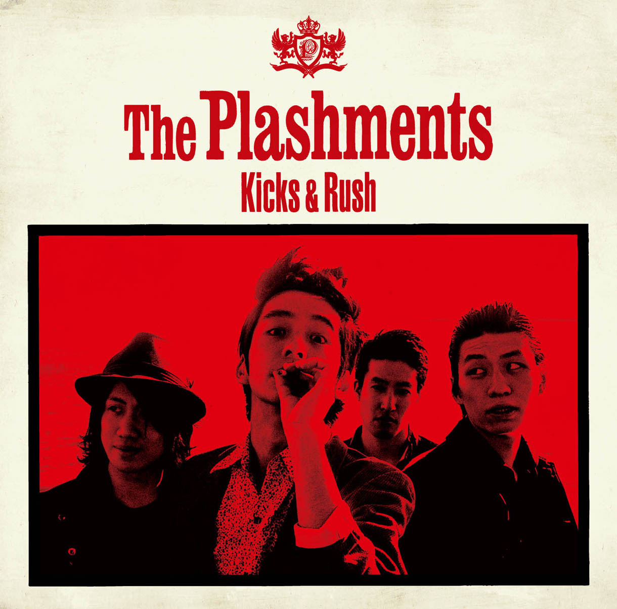 The Plashments「Kicks and Rush」ジャケット