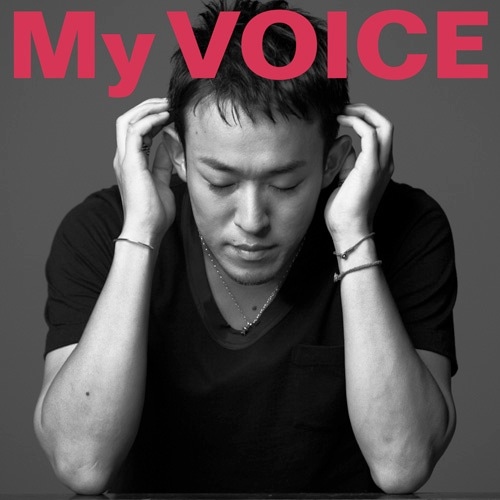 ファンキー加藤の1stソロシングル「My VOICE」初回限定盤ジャケット。