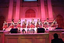 HKT48ミニライブの様子。