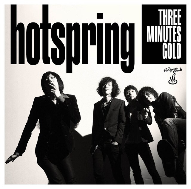 hotspring「THREE MINUTES GOLD」ジャケット