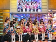 トーク収録中のNMB48。