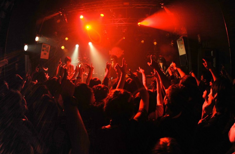 THE UNIQUE STAR「ETERNAL ROCK CITY. 2012」の様子。