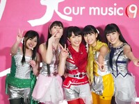 2013年3月「僕らの音楽」出演時のももいろクローバーZ。