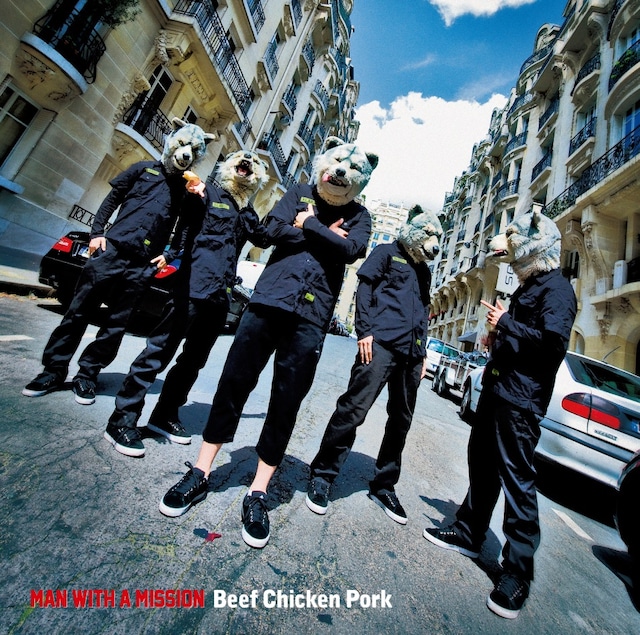 MAN WITH A MISSION「Beef Chicken Pork」ジャケット