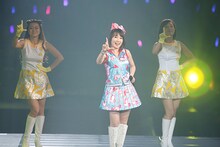 水樹奈々「NANA WINTER FESTA 2014」の様子。（撮影：江藤はんな）