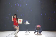 水樹奈々「NANA WINTER FESTA 2014」の様子。（撮影：江藤はんな）