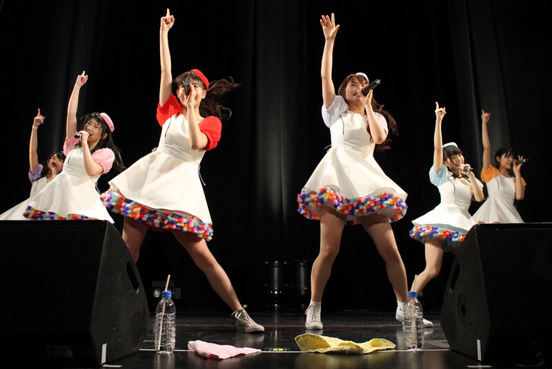 1月18日に東京・Mt.RAINIER HALL SHIBUYA PLEASURE PLEASUREで行われたpaletワンマンライブの様子。